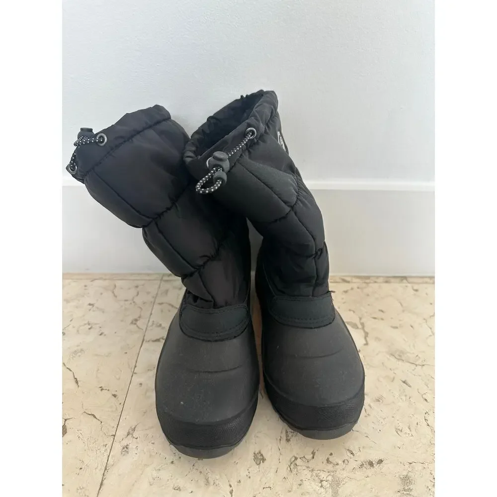 Kamik Snow Boots Big Kid Boy Girl 5Y Black - Picture 2 of 4